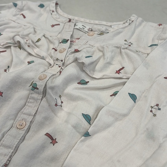 Zara girls shirt, worn once, size 2/3 years. - Picture 2 of 3